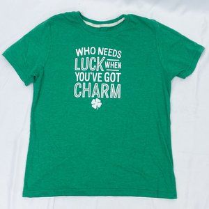 St. Patty's Day Shirt Kelly Green St. Patricks Day Luck Charm T-Shirt